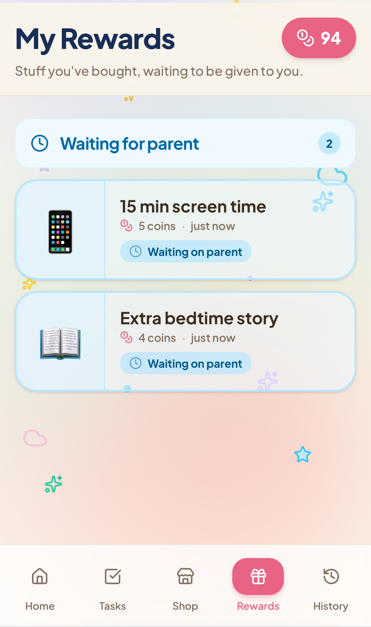 BOBBY-home – Waiting on parent